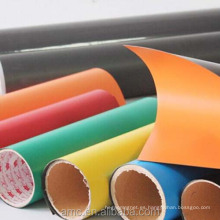 colorida lámina de goma flexible recubierta de PVC